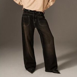 Free People We The Free Palmer Cuffed Jeans